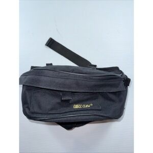 Eagle Claw Fanny Pack Tackle / Fish Holder Black W Pockets Adjustable Strap